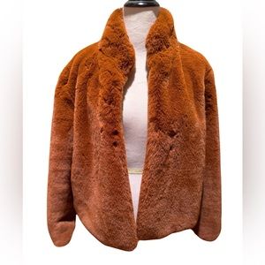 Faux fur Jacket Size Medium